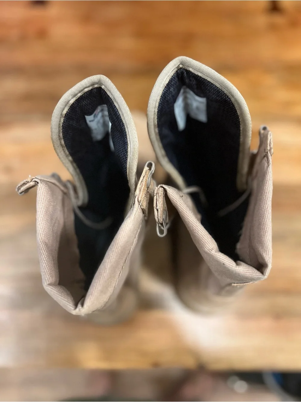 Men's Tactical Fire Resistant Field Boots in Tan Suede